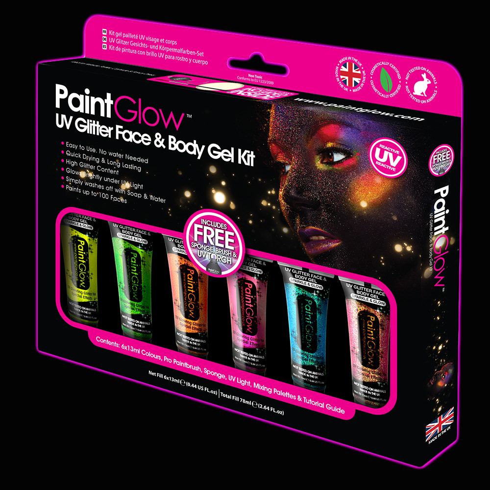 img-Neon UV Glitter Body Gels Boxset-0